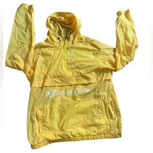 Champion 3/4 Zip Windbreaker size XL